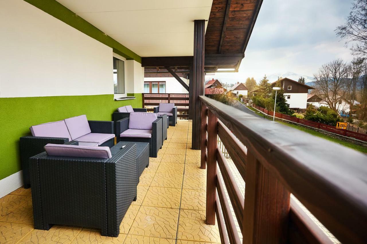Apartmany Nad Rybnikem Zelezna Ruda Bagian luar foto