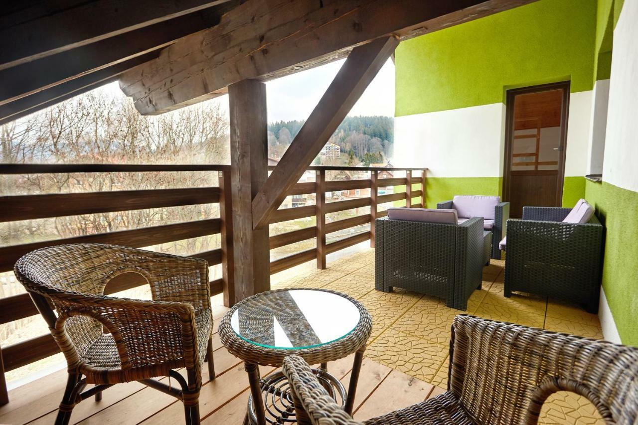Apartmany Nad Rybnikem Zelezna Ruda Bagian luar foto